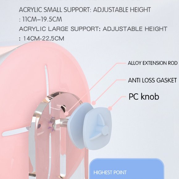 Acrylic Cute Running Silent Wheel Tiny Lovable Pets - Picture 15 of 15